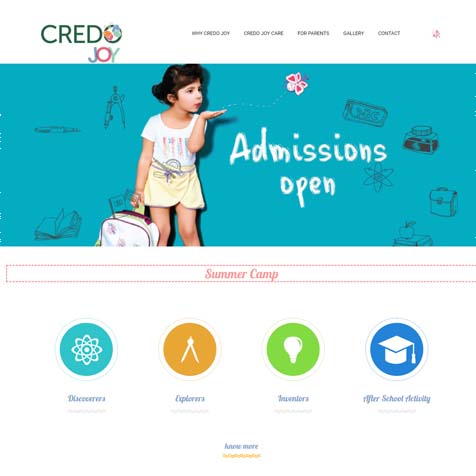 credojoy website screenshot