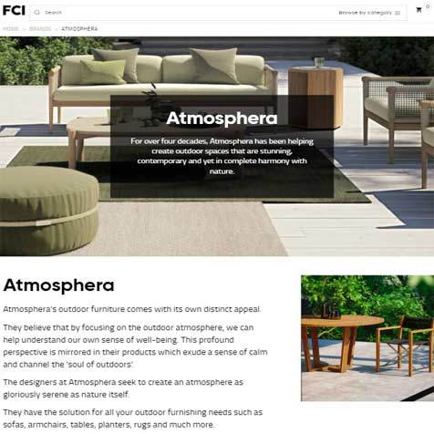 fci website screenshot
