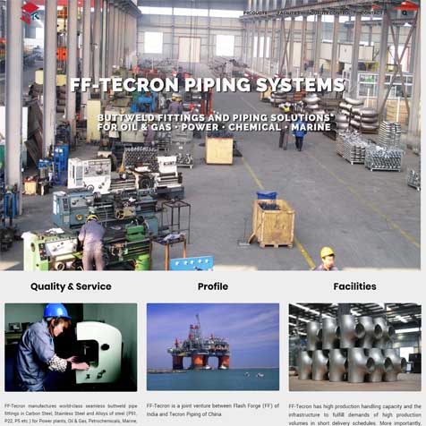 ff-tecron website screenshot